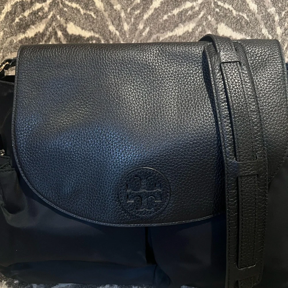 Tory Burch Thea Nylon Messenger Diaper Bag